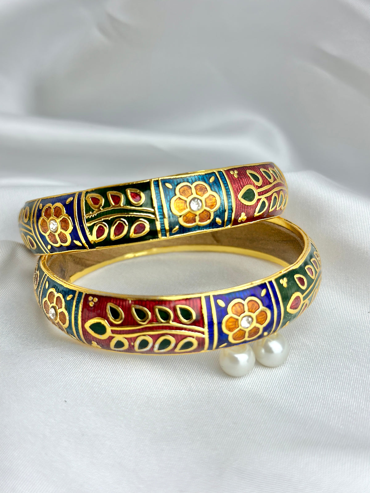 Traditional Meenakri Bangle Set