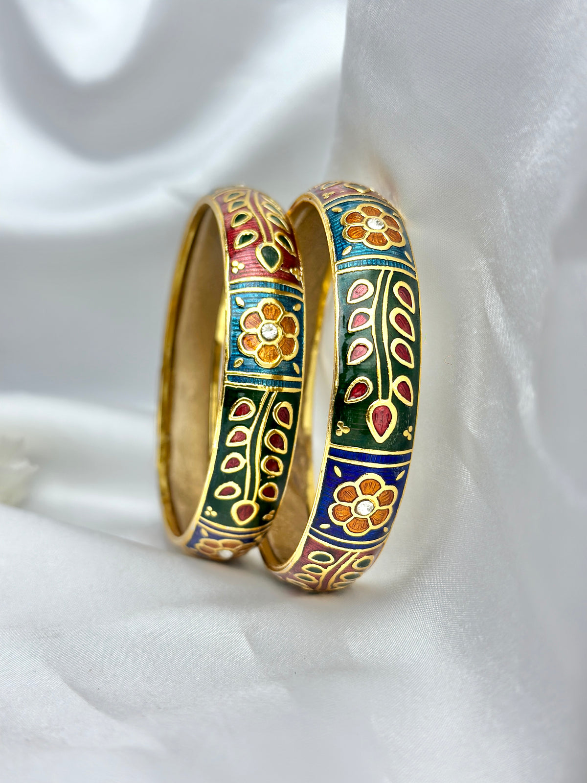 Traditional Meenakri Bangle Set