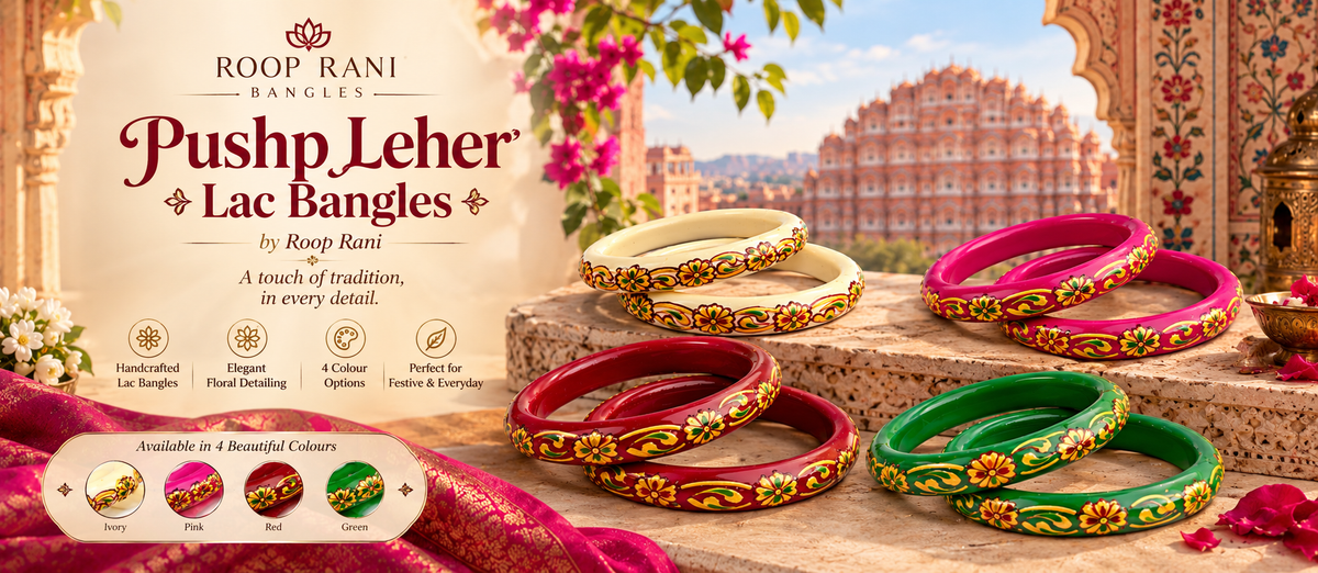 Pushp Leher Lac Bangles – by Roop Rani
