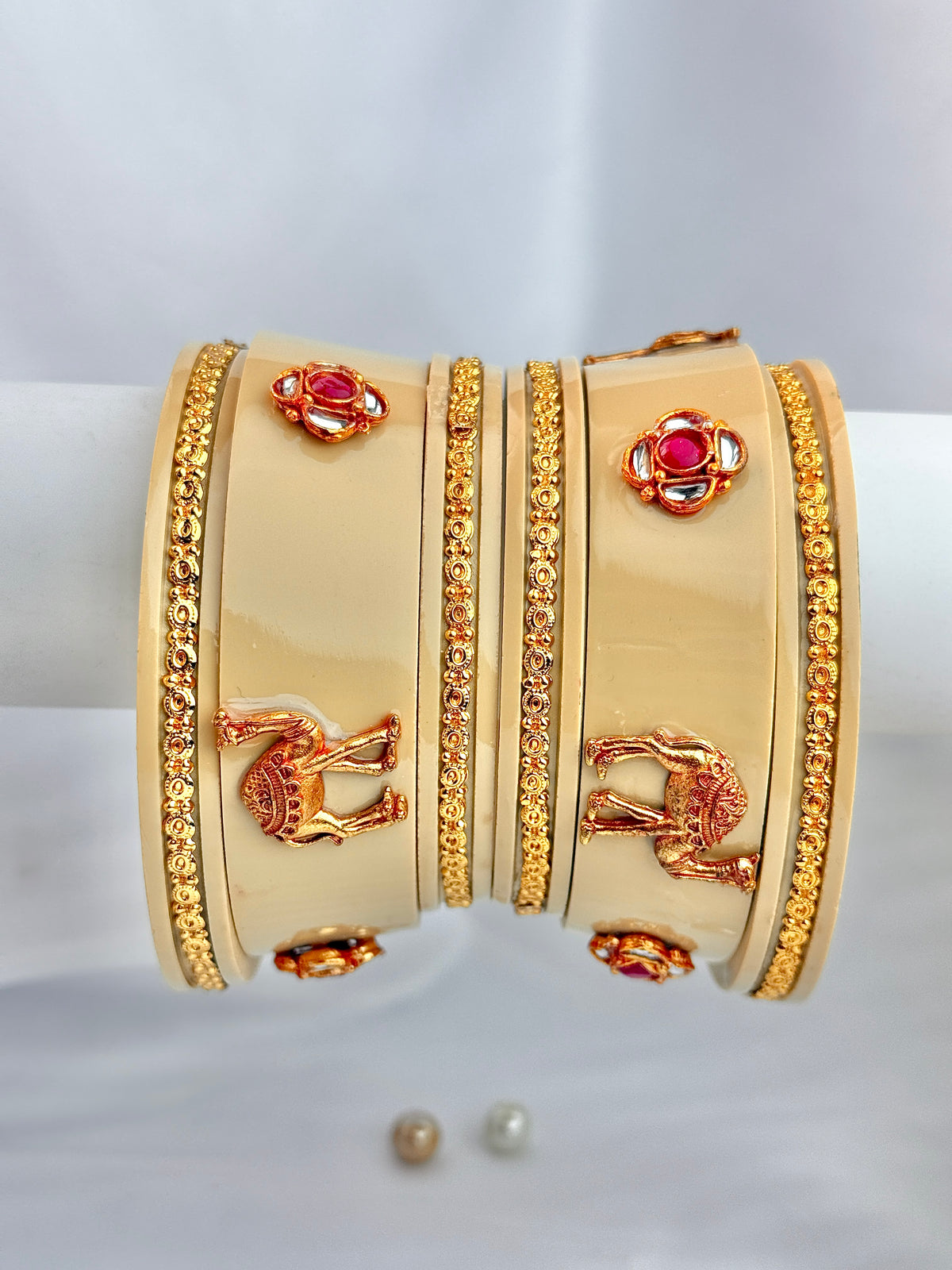 Rajputi Dhalu Boor Chooda(2 pcs set)