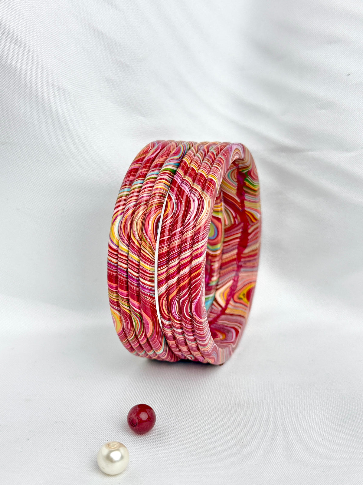 Gulzar Lac Chudiyaan – Vibrant Traditional Bangle(2 pcs set)