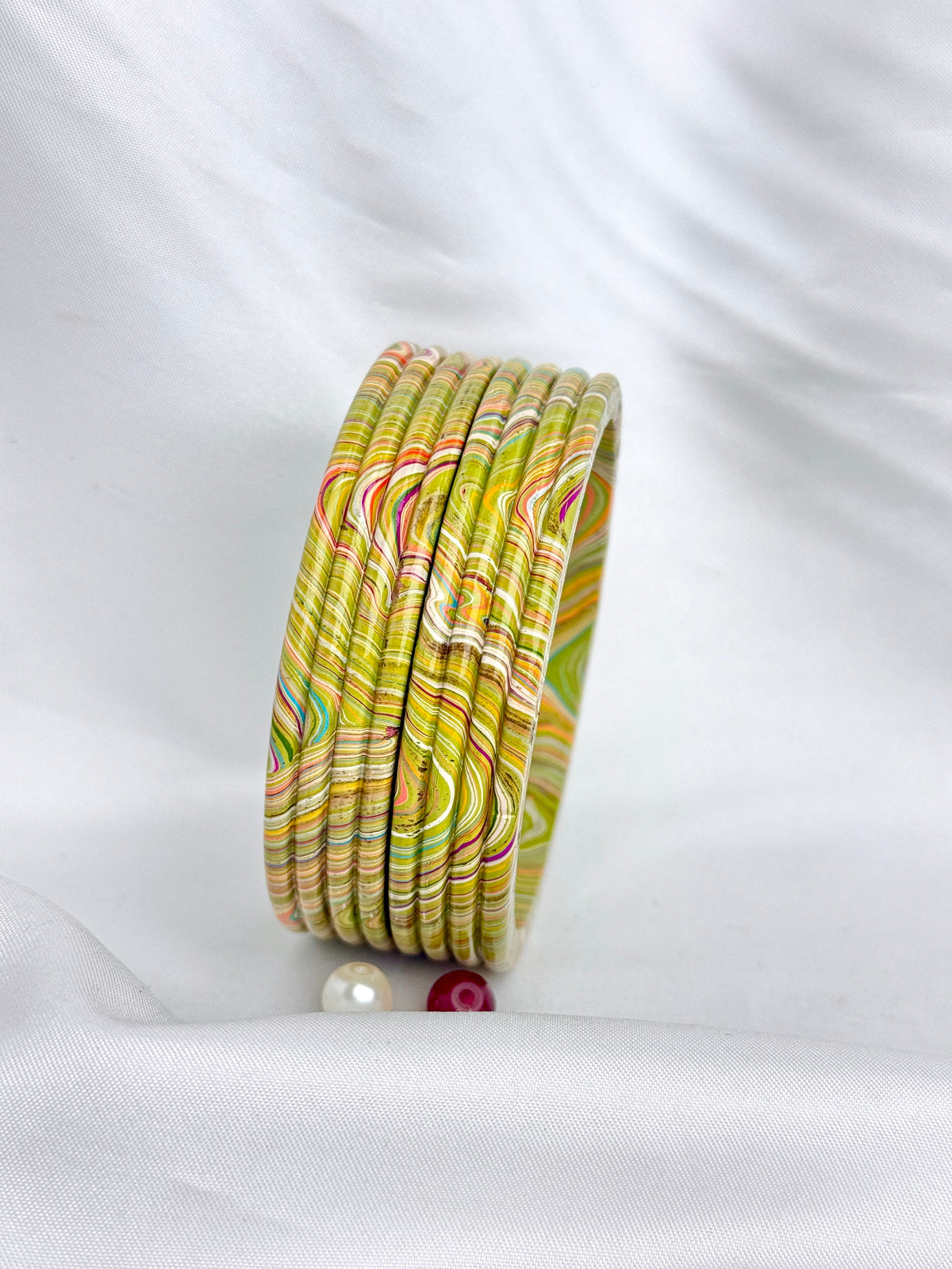 Gulzar Lac Chudiyaan – Vibrant Traditional Bangle(2 pcs set)