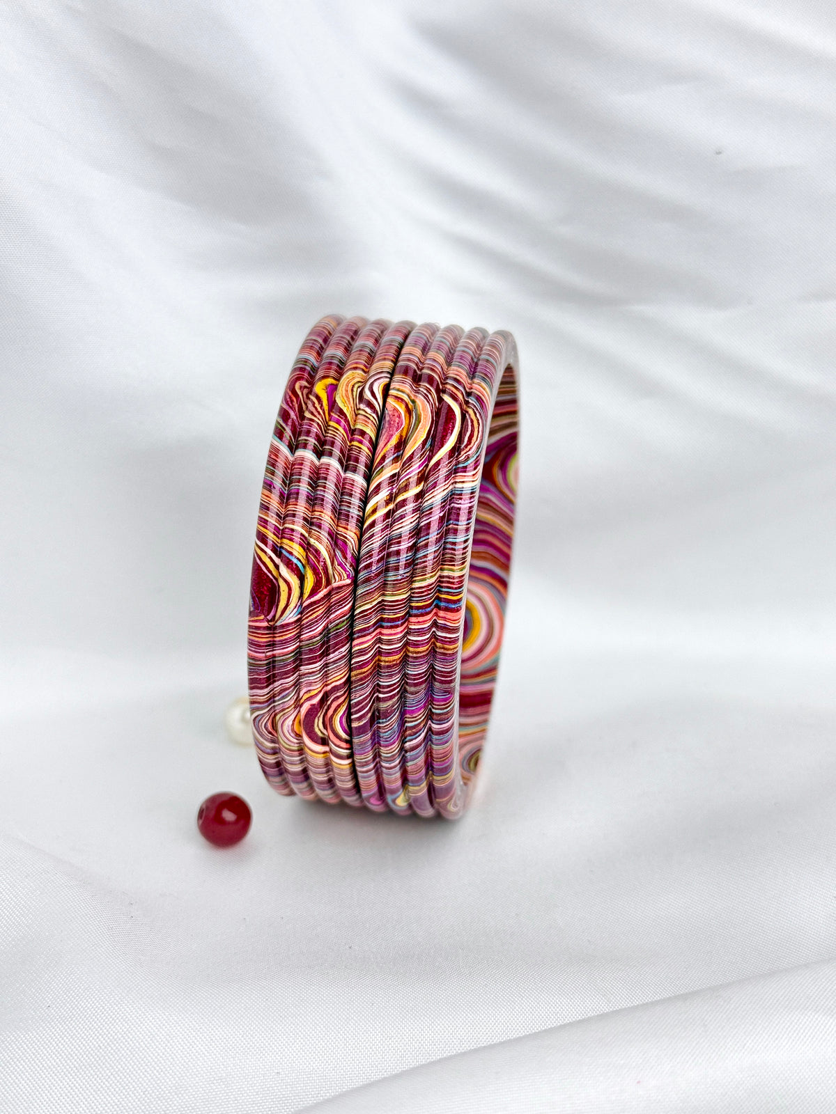 Gulzar Lac Chudiyaan – Vibrant Traditional Bangle(2 pcs set)