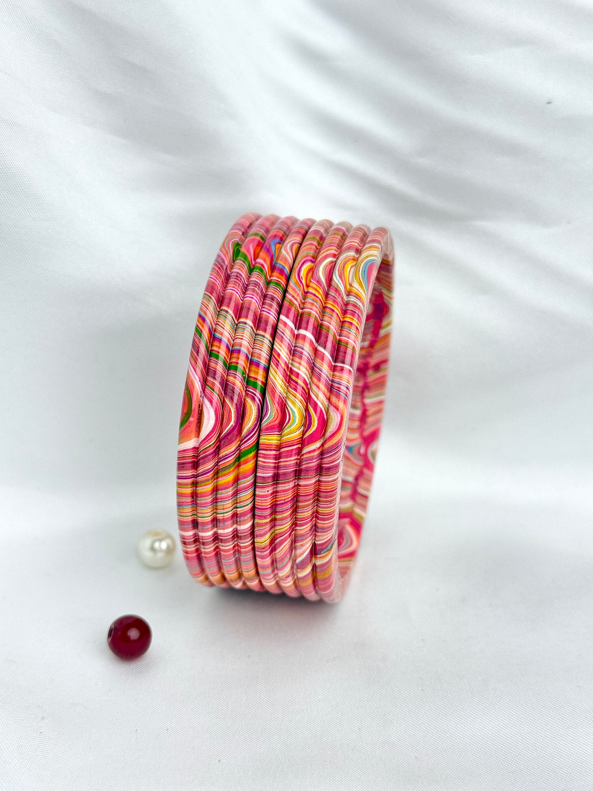 Gulzar Lac Chudiyaan – Vibrant Traditional Bangle(2 pcs set)