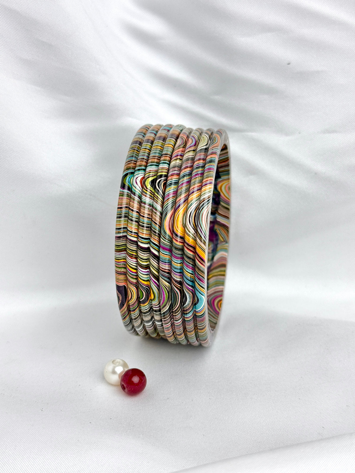 Gulzar Lac Chudiyaan – Vibrant Traditional Bangle(2 pcs set)