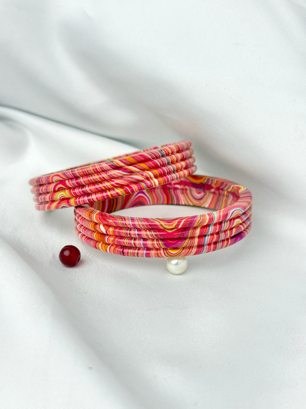 Gulzar Lac Chudiyaan – Vibrant Traditional Bangle(2 pcs set)