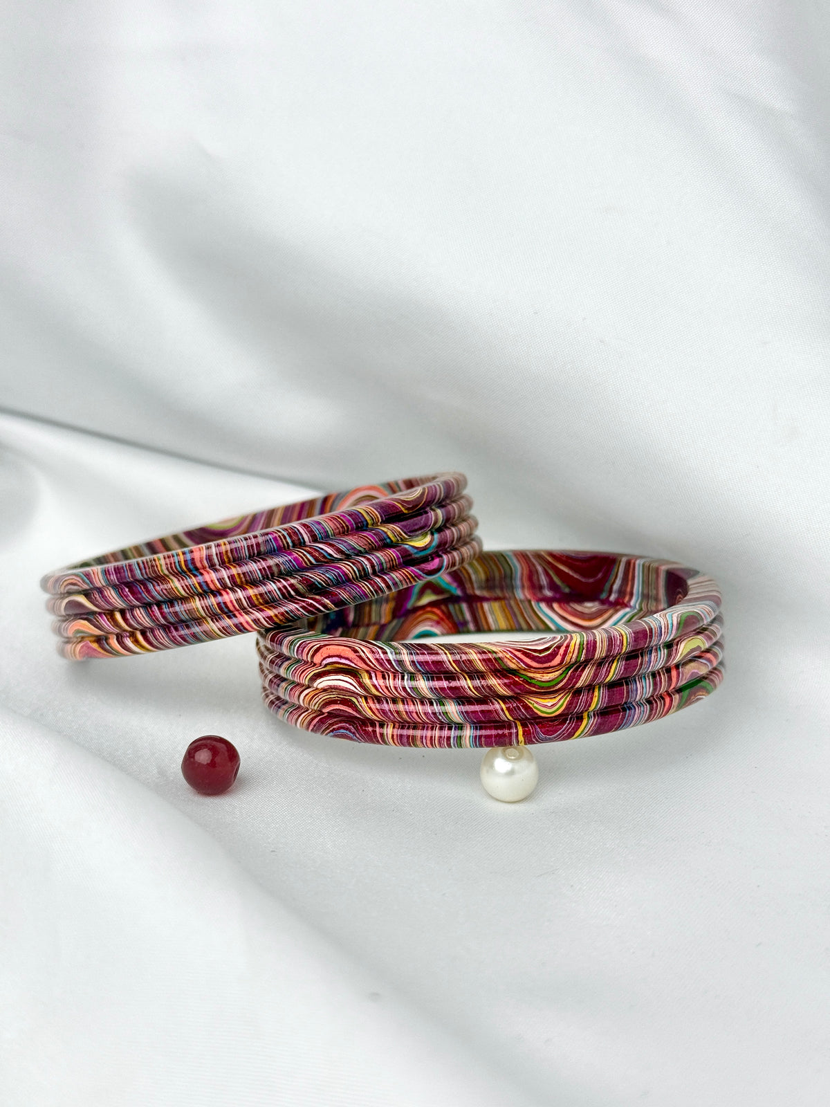 Gulzar Lac Chudiyaan – Vibrant Traditional Bangle(2 pcs set)