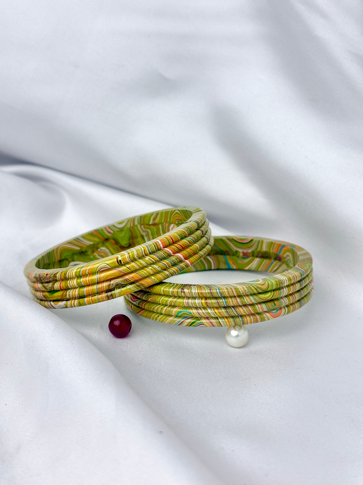 Gulzar Lac Chudiyaan – Vibrant Traditional Bangle(2 pcs set)