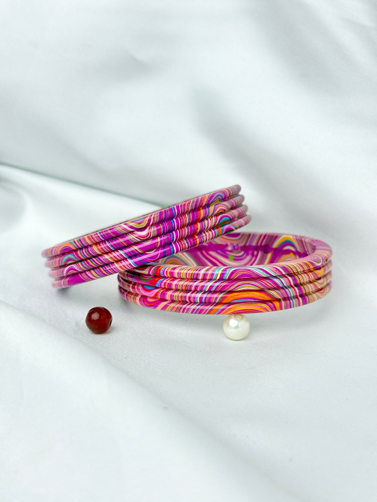 Gulzar Lac Chudiyaan – Vibrant Traditional Bangle(2 pcs set)