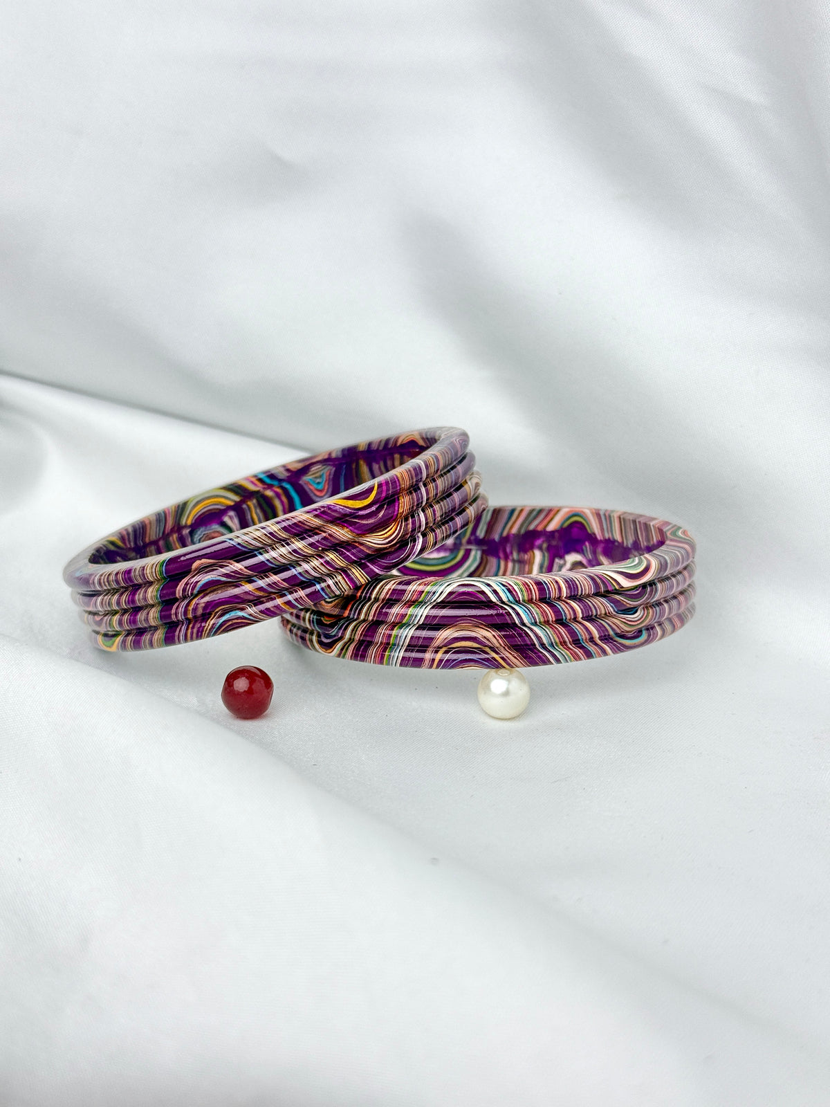 Gulzar Lac Chudiyaan – Vibrant Traditional Bangle(2 pcs set)